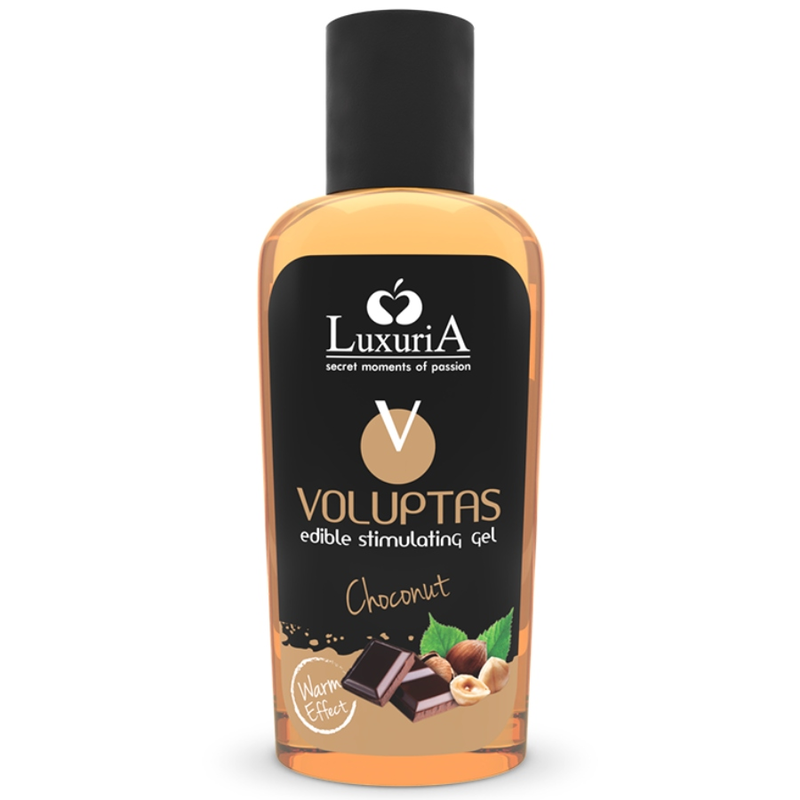 INTIMATELINE LUXURIA - VOLUPTAS JADNY ŻEL DO MASAŻU EFEKT ROZGRZEWCZY - CZEKOLADA 100 ML