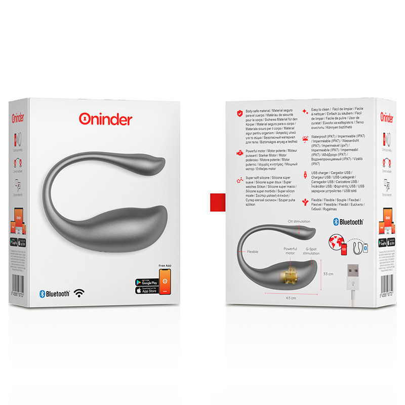 ONINDER - NAIROBI VIBRATING EGG BLACK - KOSTENLOSE APP