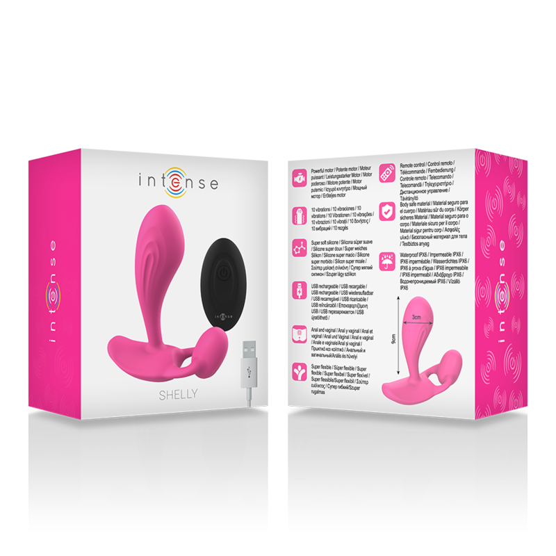 INTENSIV - SHELLY PLUG ANAL FERNBEDIENUNG PINK