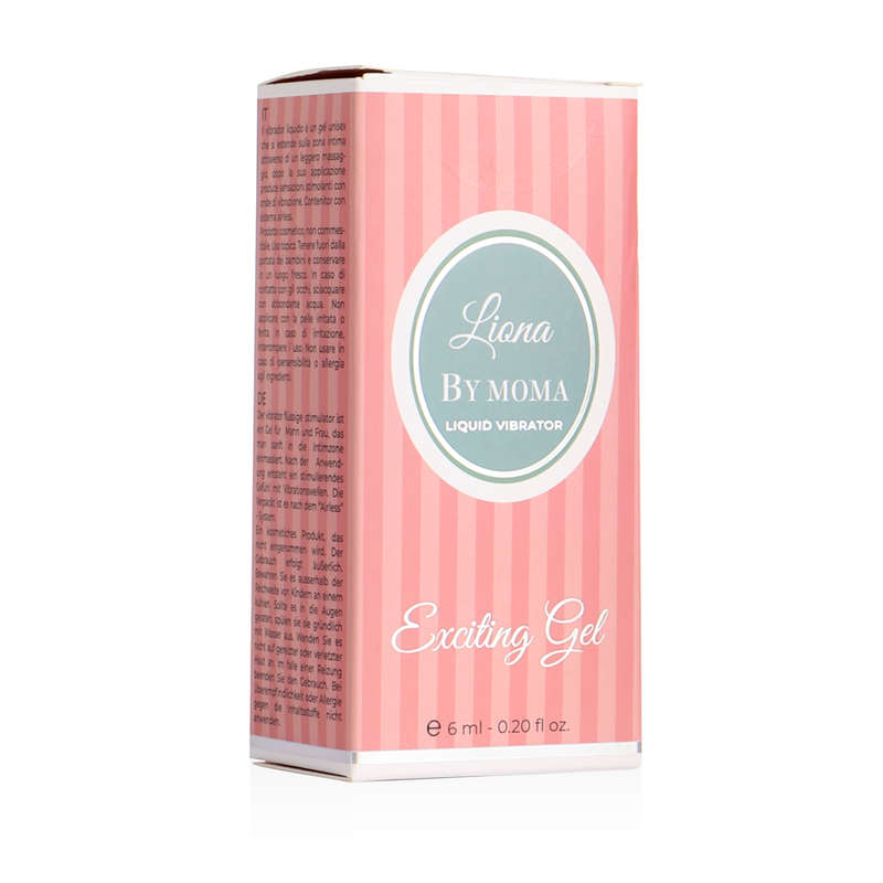 LIONA BY MOMA – FLÜSSIGER VIBRATOR, ERREGENDES GEL, 6 ML