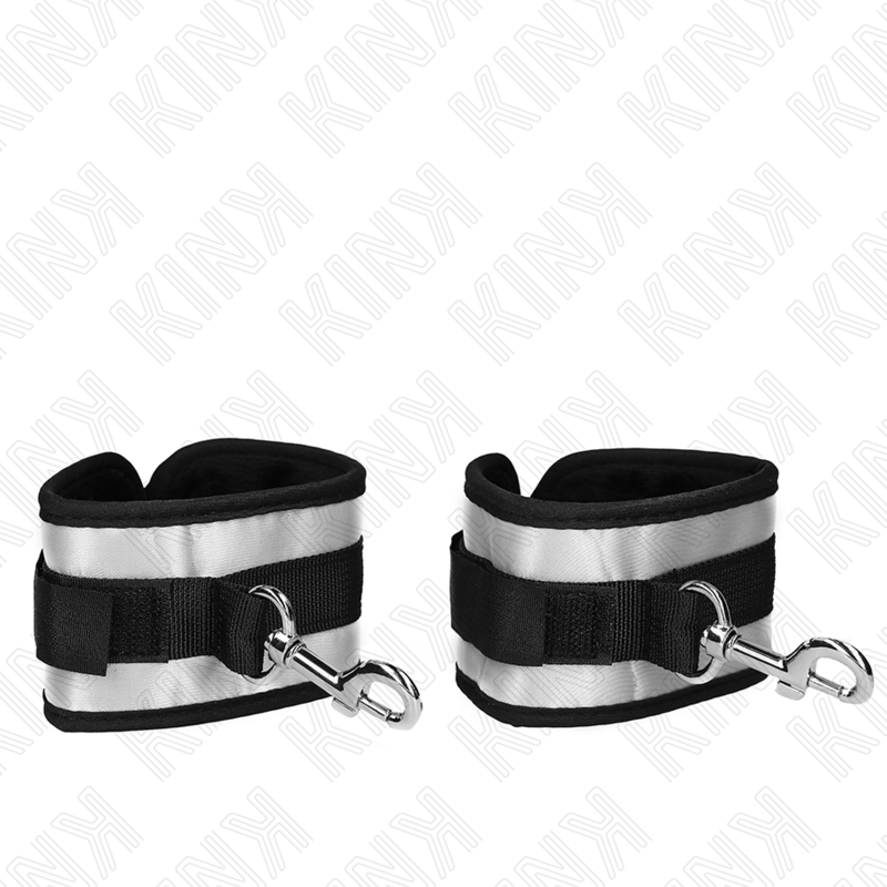 KINK - NEOPRENOWE KAJDŹGI NA NADGARSTEK SZARE 23 X 5 CM