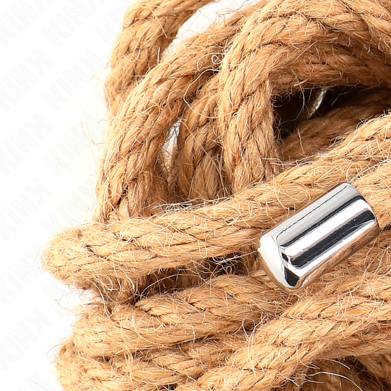 KINK - Hanfseil mit Metallkopf, 5 Meter