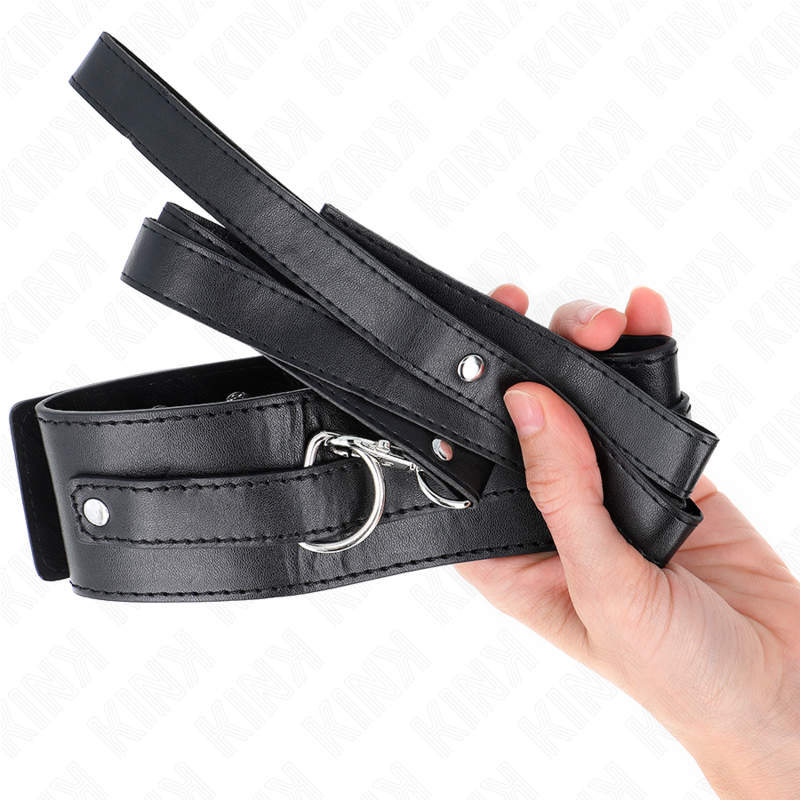 KINK - Halskette mit Gürtel, 116 cm, Modell 1, verstellbar 36-43 cm x 5 cm