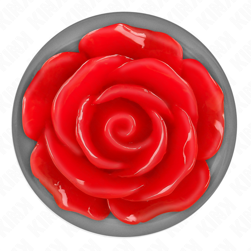 KINK - ANALPLUG ROSA ROT GRÖSSE L