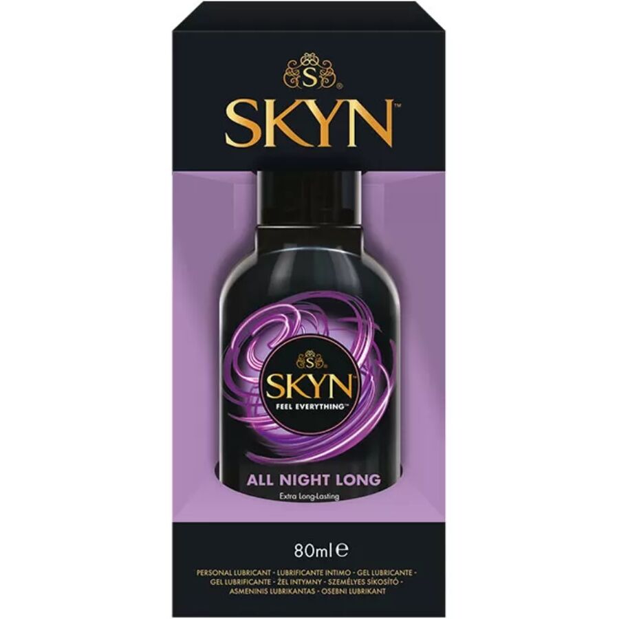 SKYN – Silikonbasiertes Gleitmittel für die ganze Nacht, 80 ml