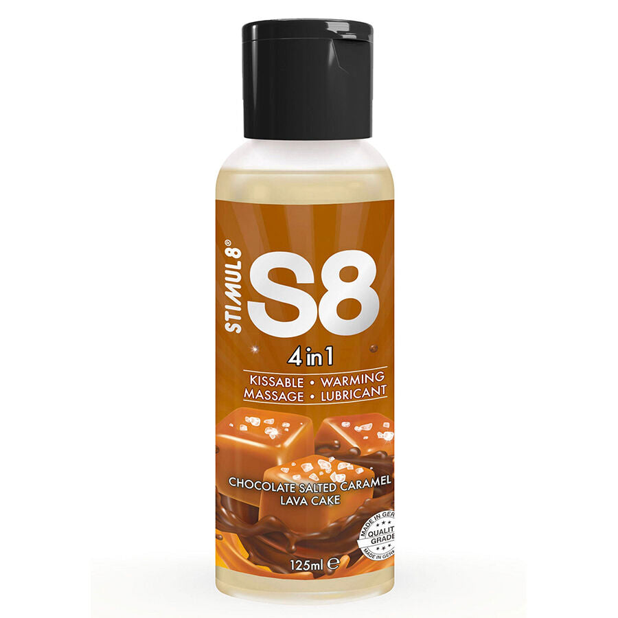 STIMUL8 - S8 4-IN-1 SCHOKOLADE- UND GESALZENES KARAMELL-DESSERTGLÄTTER 125 ML
