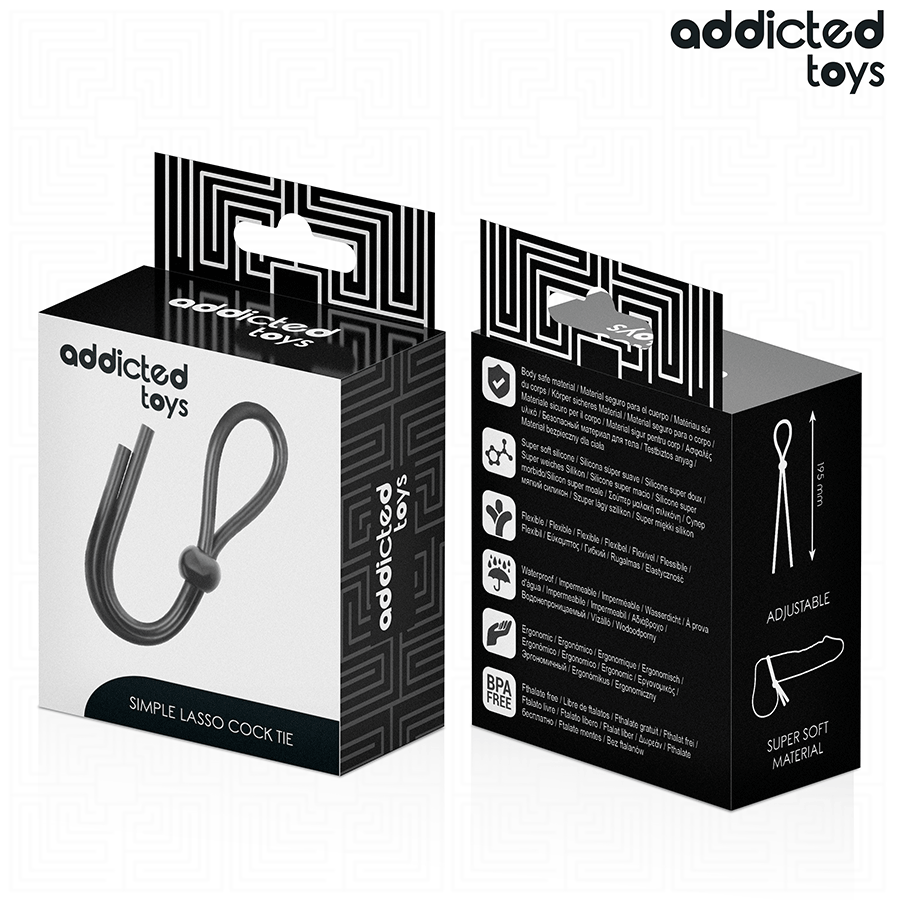 ADDICTED TOYS - SILIKONSEIL FÜR DEN EINZELSCHLAUFEN-PENIS