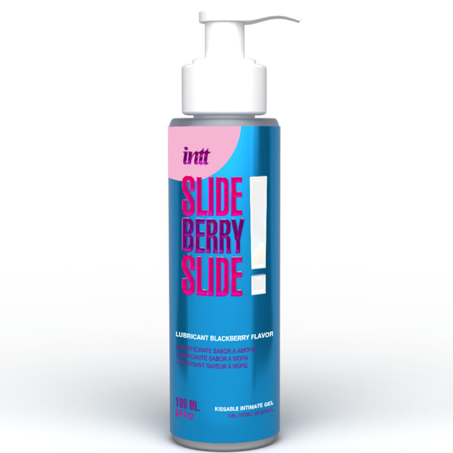 INTT RELEASES – KÜSSEBARES, WASSERBASIERTES INTIMGLÄTTCHEN MIT BROMBEERGESCHMACK, 100 ML