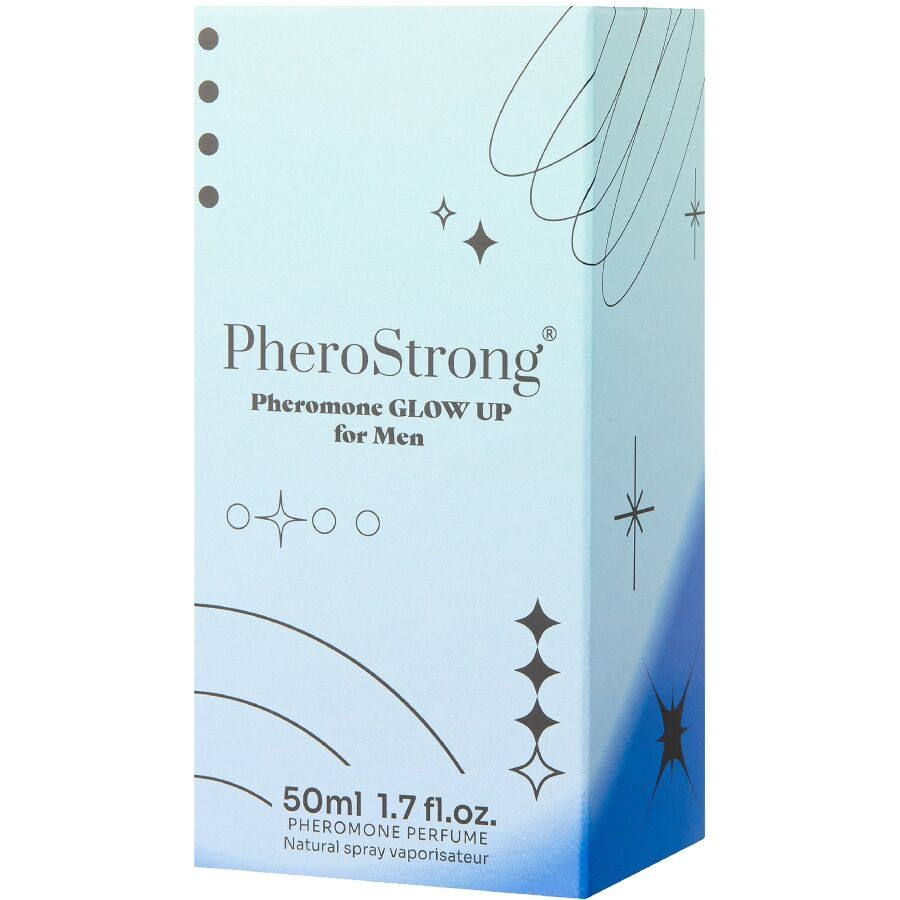 PHEROSTRONG – Pheromonparfüm für Männer mit Glow-Up-Effekt, 50 ml
