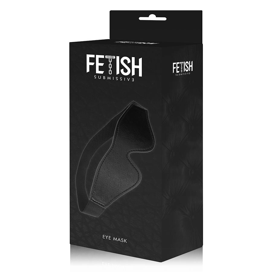 Fetisch-Submissive - Vegane Ledermaske mit Noprenfutter