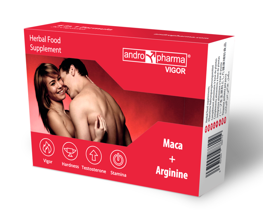 ANDROPHARMA VIGOR - LIBIDOSTEIGERNDES NAHRUNGSERGÄNZUNGSMITTEL