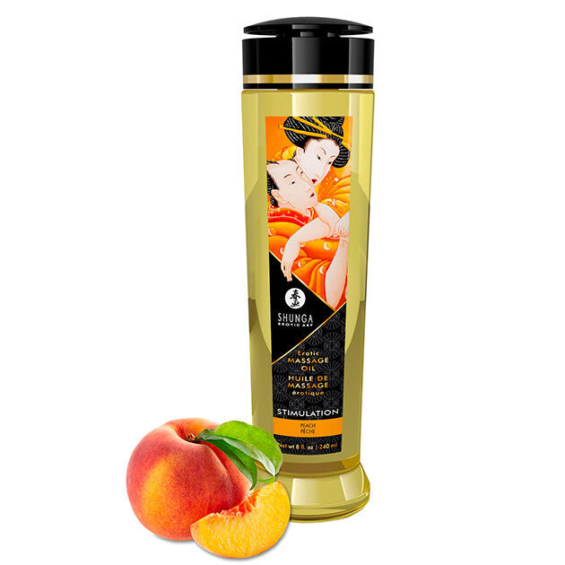 SHUNGA - STYMULUJĄCY OLEJEK DO MASAŻU EROTYCZNEGO 240 ML