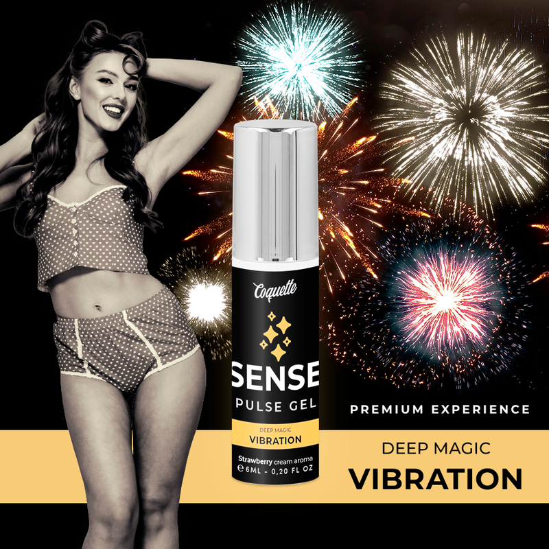 COQUETTE CHIC DESIRE – PULSE GEL ERDBEERE MAGIC VIBRATION PREMIUM 6ML