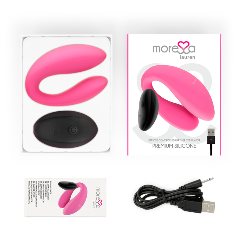 MORESSA - LAUREN FERNBEDIENUNGS-STIMULATOR FÜR PAARE