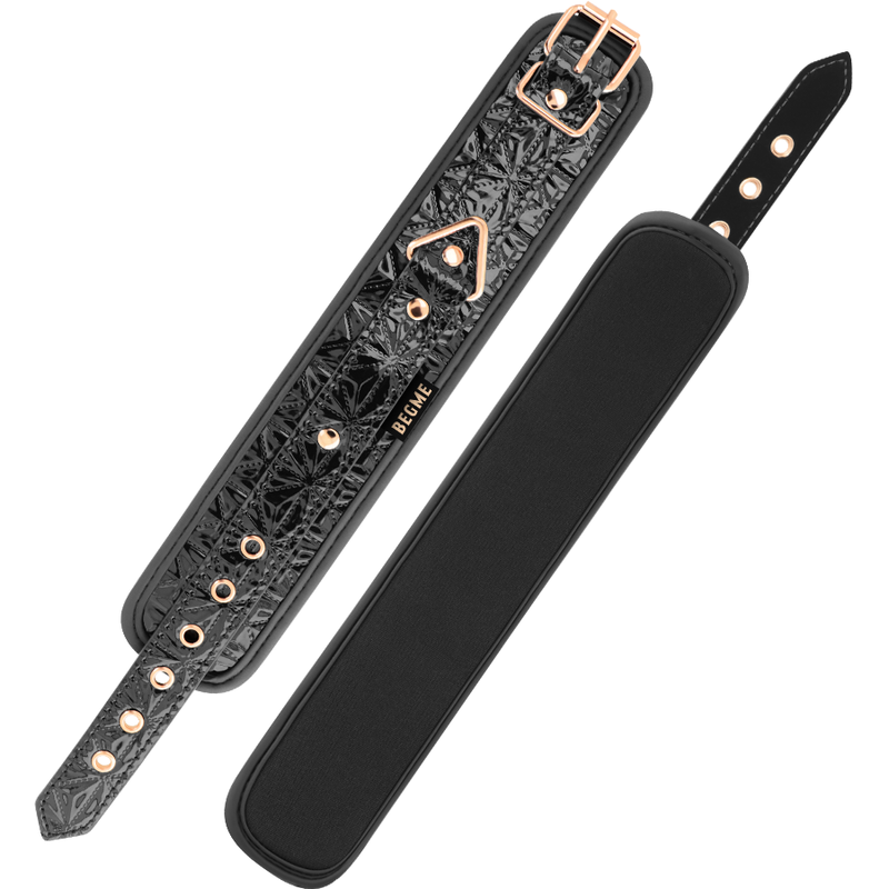 BEGME - BLACK EDITION PREMIUM MANKIETY NA KOSTKĘ Z PODSZEWKĄ Z NEOPRENU