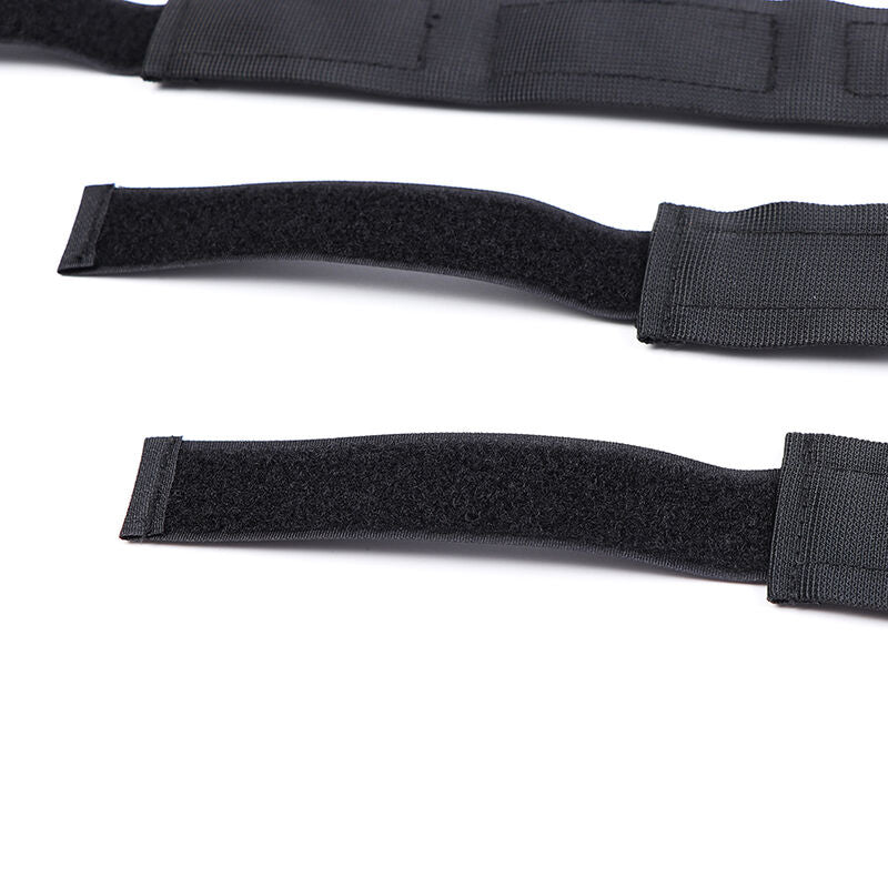 OHMAMA FETISCH - NYLON-HANDSCHELLEN UND -HALSBAND