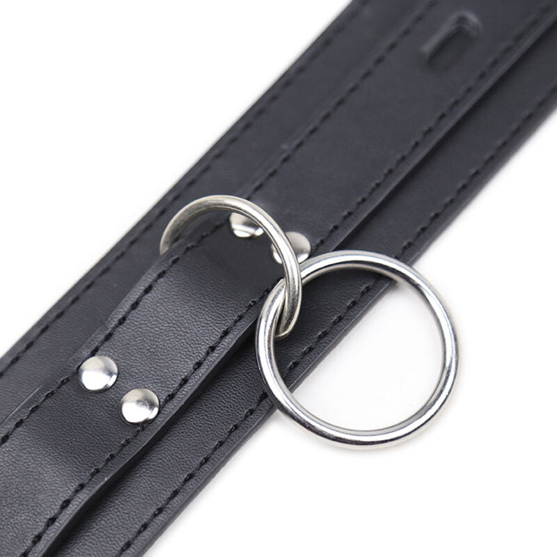 OHMAMA FETISCH - UNTERWERFUNGS-HALSKETTE MIT 3 RINGEN