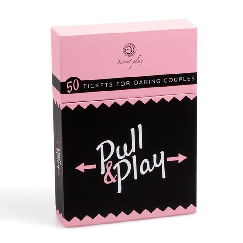 SECRETPLAY - PULL & PLAY KARTENSPIEL (ES/EN/DE/FR/NL/PT/IT)