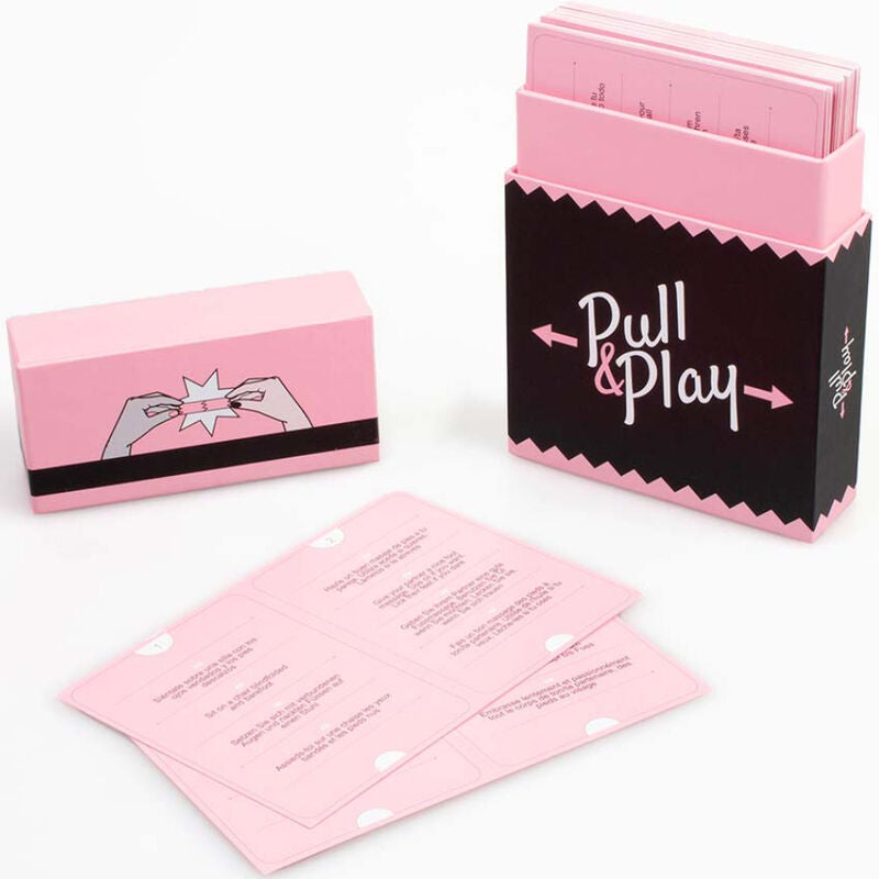 SECRETPLAY - PULL & PLAY KARTENSPIEL (ES/EN/DE/FR/NL/PT/IT)