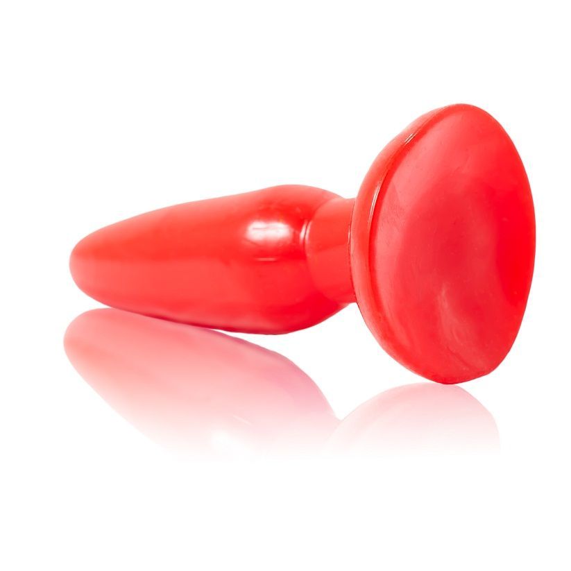 BAILE - MAŁY CZERWONY KOREK ANALNY 15 CM