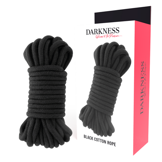 DUNKELN - JAPANISCHES SEIL 20 M SCHWARZ