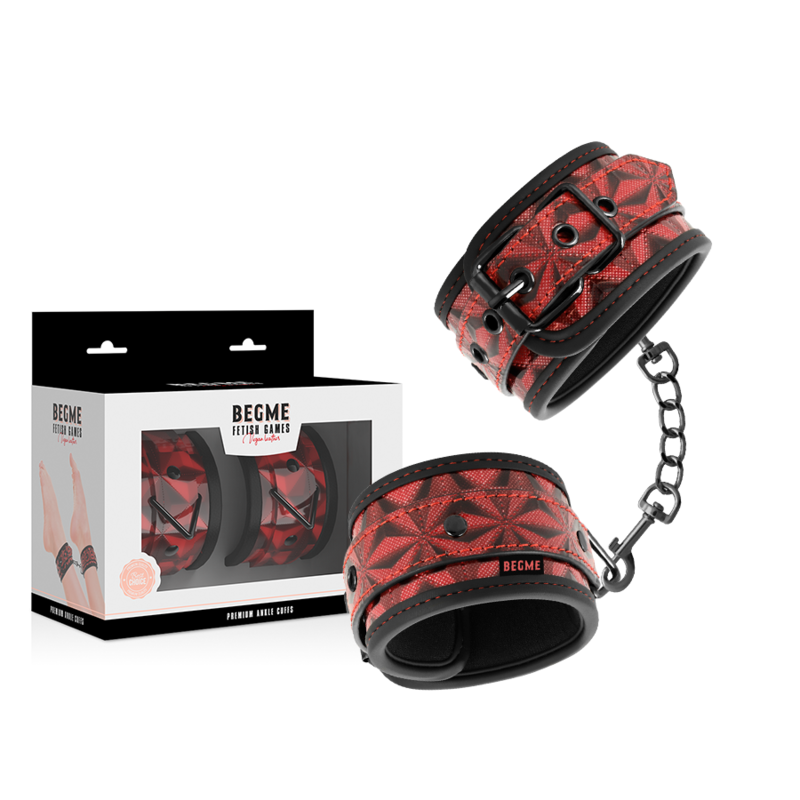 BEGME - PREMIUM-FUSSARMBANDUSCHE DER RED EDITION MIT NEOPRENFUTTER