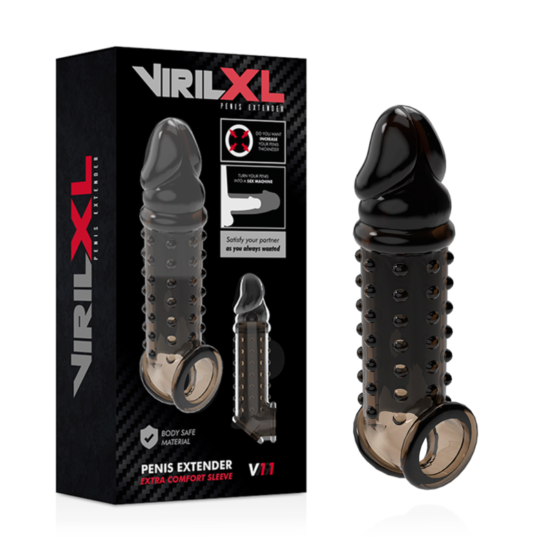 VIRILXL - PENISVERLÄNGERUNG UND SCHEIDE V11 SCHWARZ