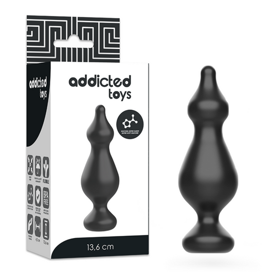 ADDICTED TOYS – ANALSEXPLUG 13,6 CM SCHWARZ