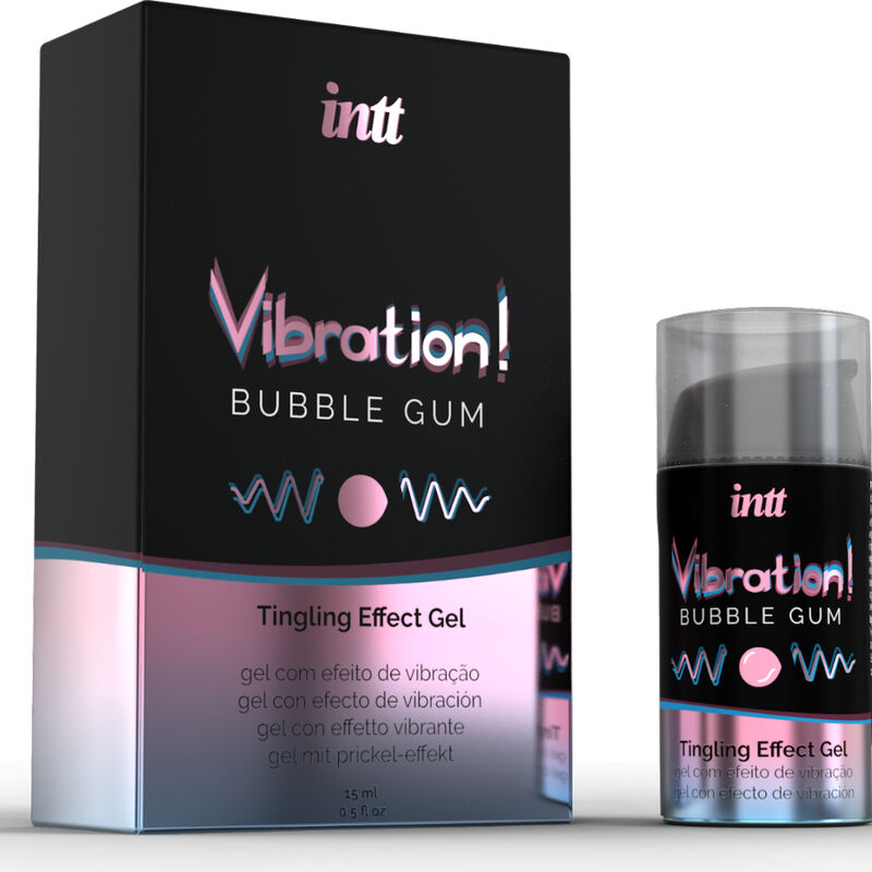 INTT – KRAFTVOLLES INTIMSTIMULIERENDES FLÜSSIGES VIBRIERENDES GUM GUM 15ML