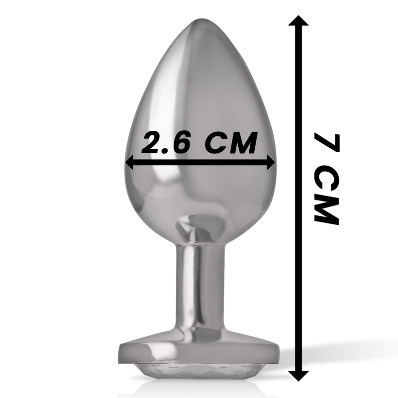 INTENSE - WHITE HEART ALUMINIUM-ANTIPLUG GRÖSSE S