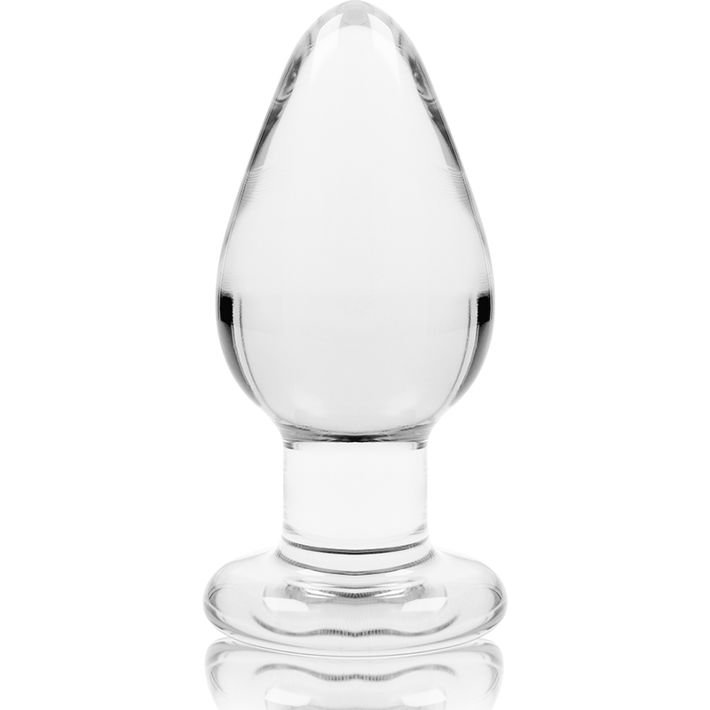 NEBULA-SERIE VON IBIZA – ANALPLUG MODELL 3, BOROSILIKATGLAS, TRANSPARENT, 11 CM – O – 5 CM