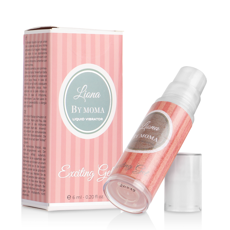 LIONA BY MOMA – FLÜSSIGER VIBRATOR, ERREGENDES GEL, 6 ML
