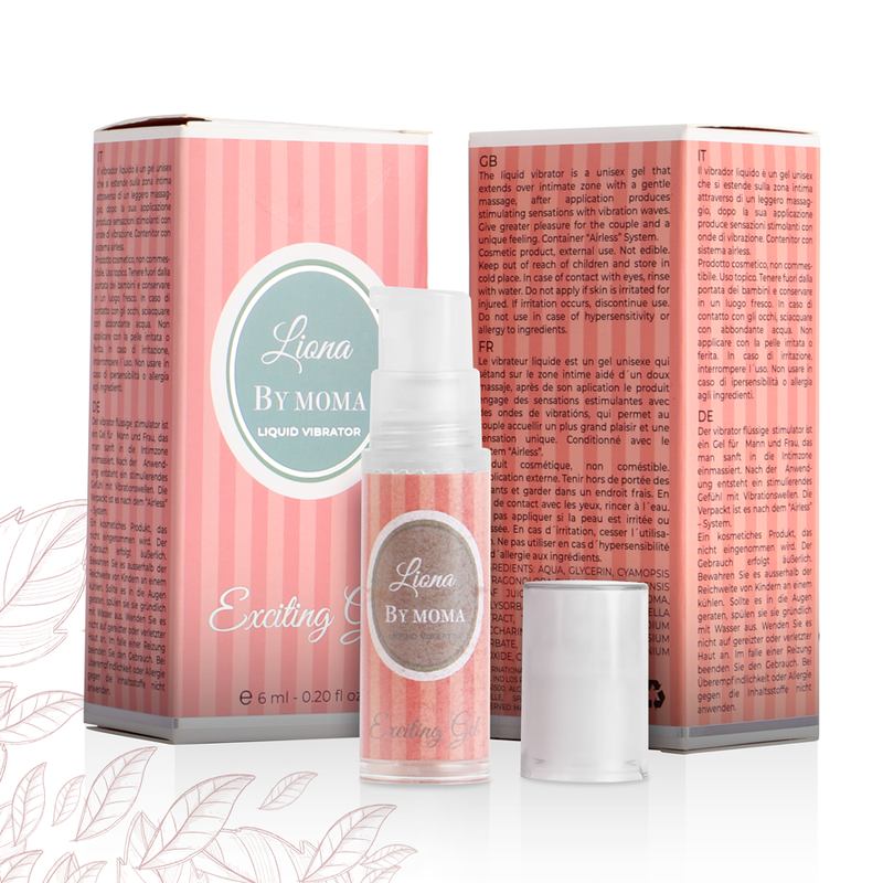 LIONA BY MOMA – FLÜSSIGER VIBRATOR, ERREGENDES GEL, 6 ML