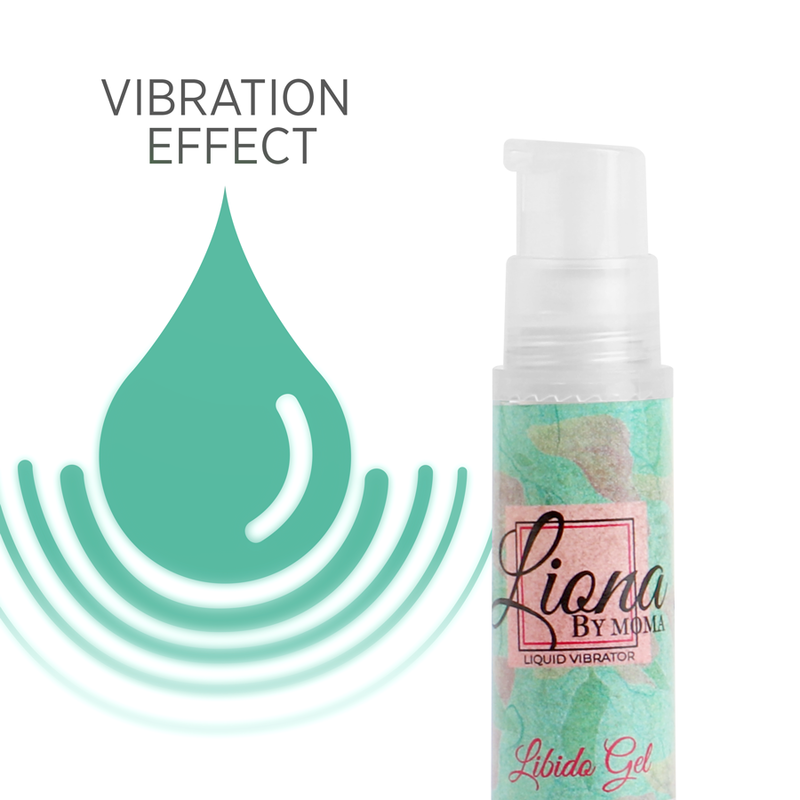 LIONA BY MOMA – Flüssigvibrator Libido Gel 6 ml