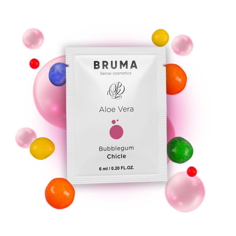 BRUMA – Aloe Vera Gleitgel mit Kaugummigeschmack, 6 ml