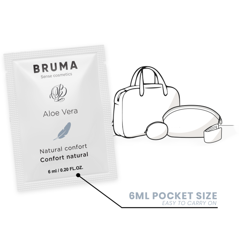 BRUMA - ALOE VERA GLEITGELND, NATÜRLICHER KOMFORT, 6 ML