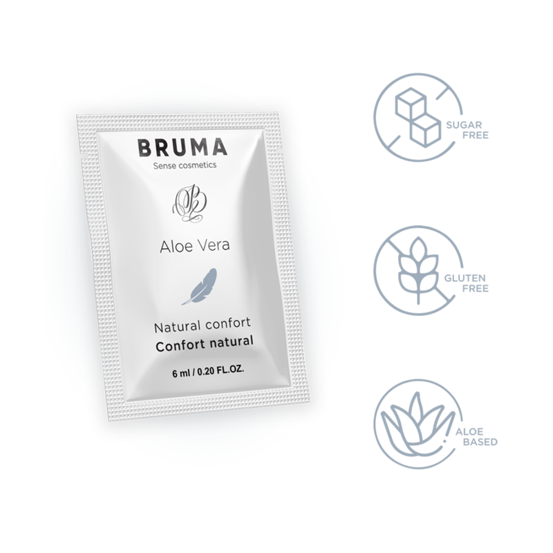 BRUMA - ALOE VERA GLEITGELND, NATÜRLICHER KOMFORT, 6 ML