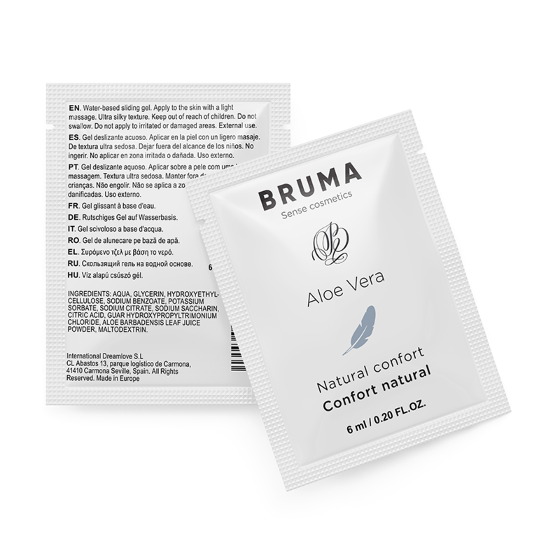 BRUMA - ALOE VERA GLEITGELND, NATÜRLICHER KOMFORT, 6 ML