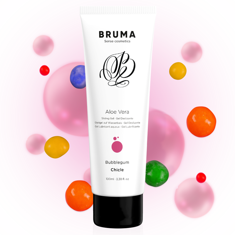 BRUMA – Aloe Vera Gleitgel mit Kaugummi-Geschmack, 100 ml