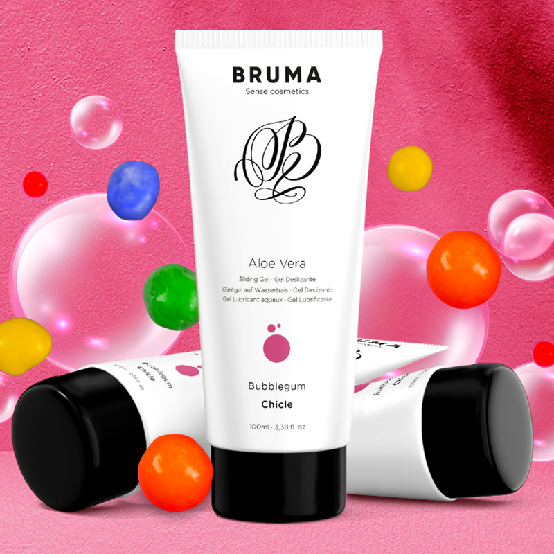 BRUMA – Aloe Vera Gleitgel mit Kaugummi-Geschmack, 100 ml