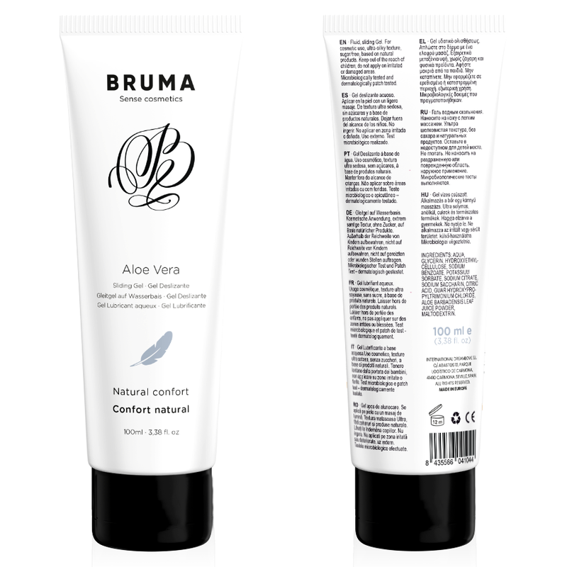 BRUMA - ALOE VERA GLEITGELND, NATÜRLICHER KOMFORT, 100 ML