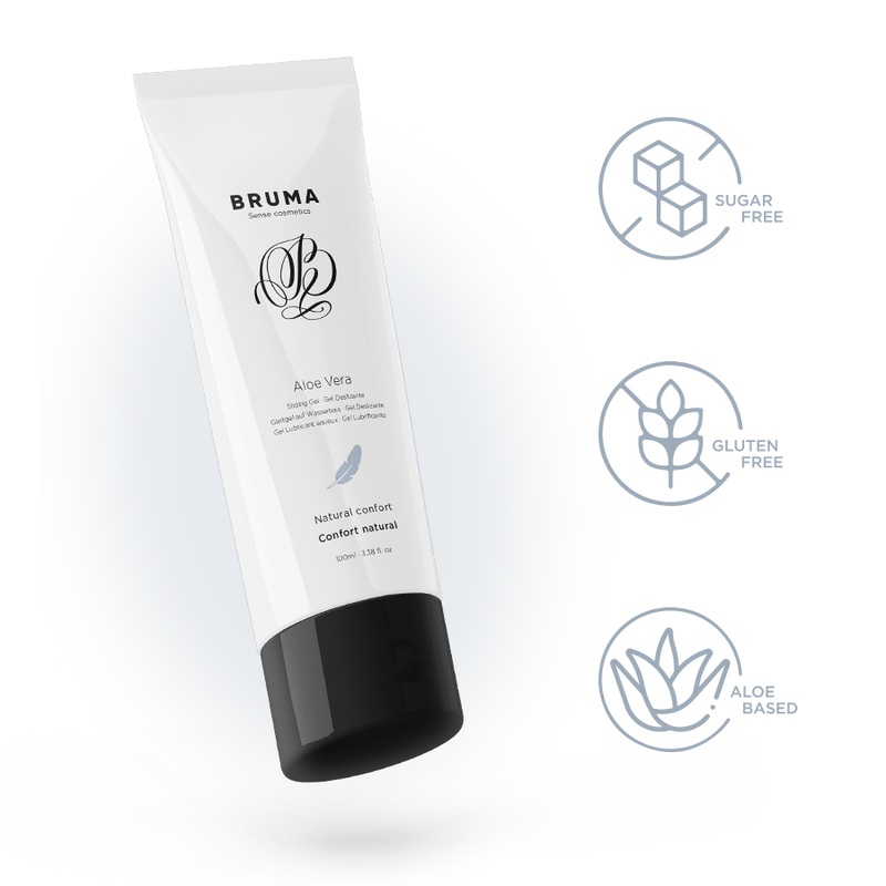 BRUMA - ALOE VERA GLEITGELND, NATÜRLICHER KOMFORT, 100 ML