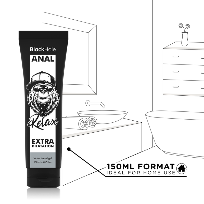 BLACK HOLE - ŻEL NA BAZIE WODY DO ROZSZERZANIA ODBYTU 150 ML