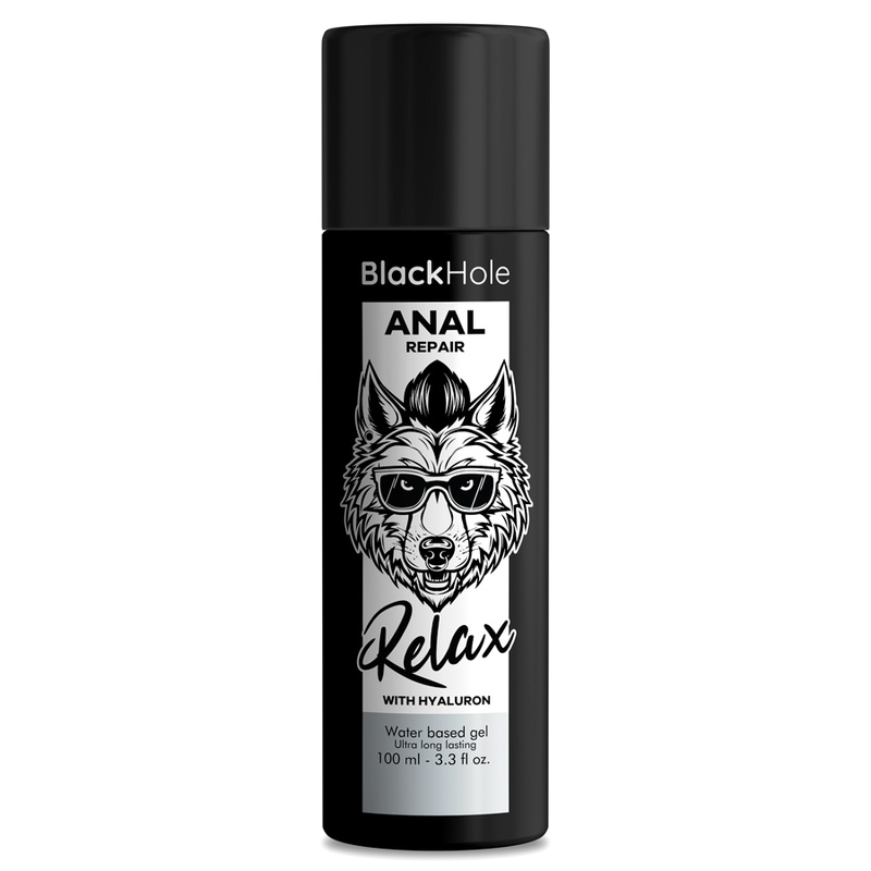 BLACK HOLE – Analreparatur, Entspannungsseife auf Wasserbasis mit Hyaluron, 100 ml