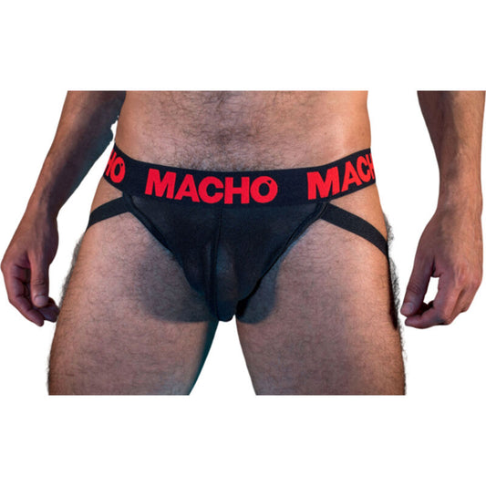 MACHO - MX26X2 JOCK CZARNO/CZERWONY L