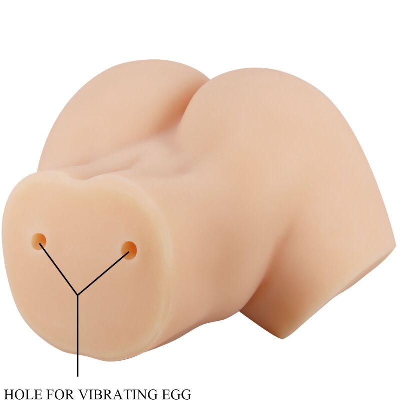 CRAZY BULL - REALISTISCHER VAGINA- UND ANUS-HAILEY-VIBRATOR