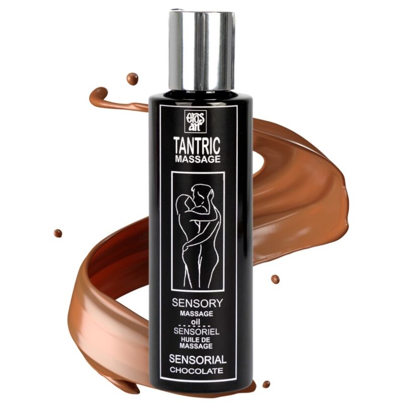 EROS-ART – Natürliches tantrisches Massageöl und Schokoladen-Aphrodisiakum 100 ml