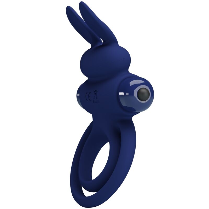 PRETTY LOVE - DAREY DOPPEL-VIBRATIONSRING HASE BLAU