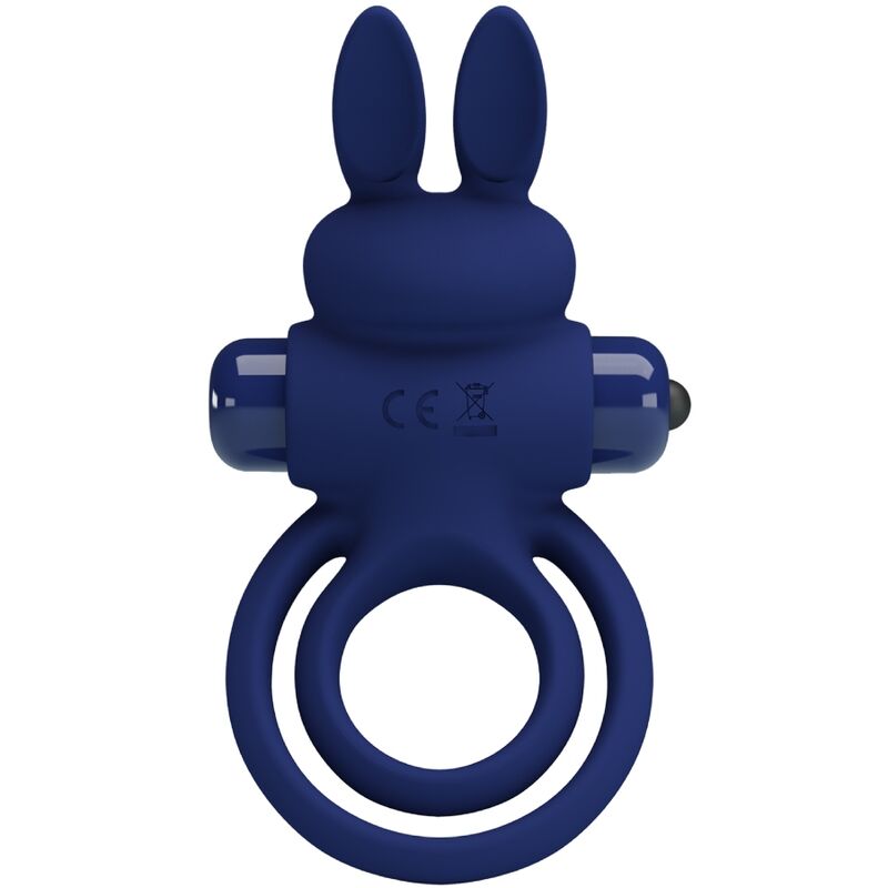 PRETTY LOVE - DAREY DOPPEL-VIBRATIONSRING HASE BLAU
