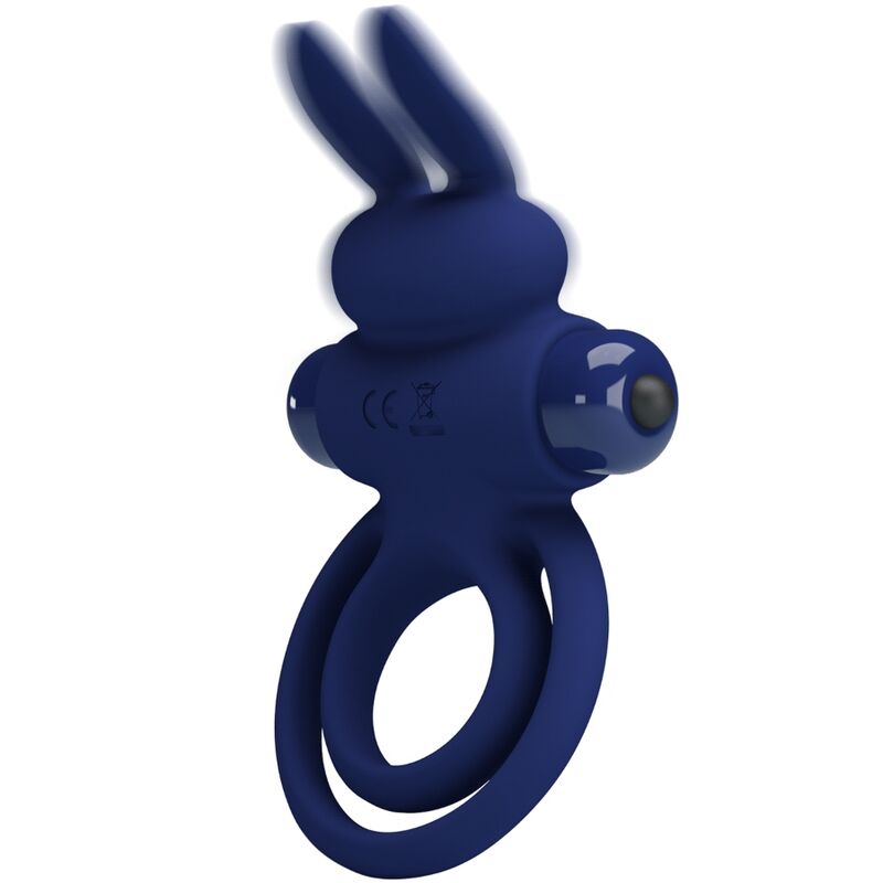 PRETTY LOVE - DAREY DOPPEL-VIBRATIONSRING HASE BLAU